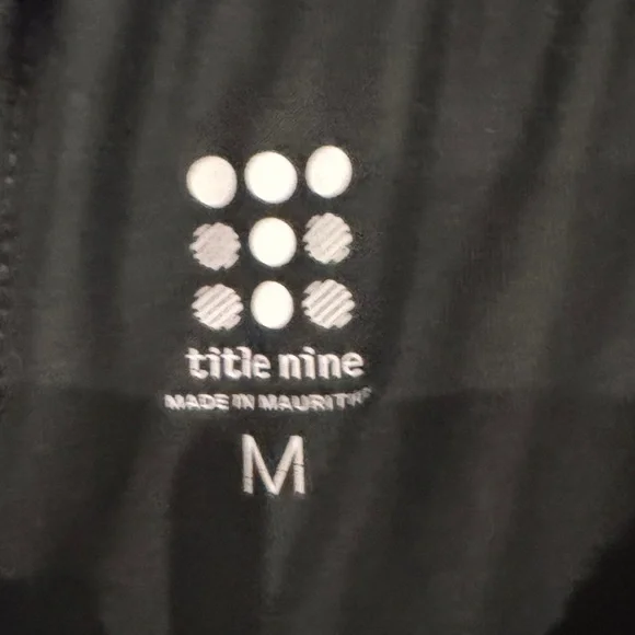 Title Nine Women's Black Joggers - Picture 2 of 3